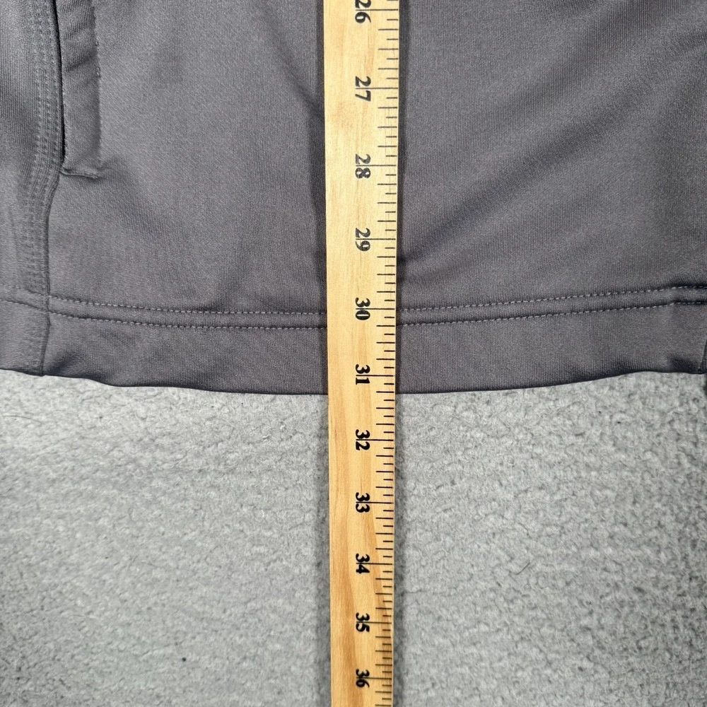 Nike Track Jacket Mens Large‎ Gray Hooptec Full Zip Basketball Pockets Warm Up